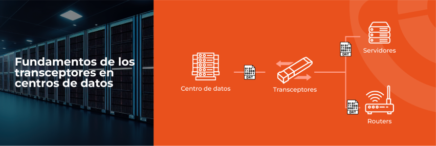 Fundamentos de los transceptores en centros de datos