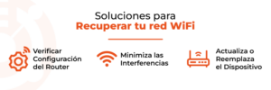 Soluciones rápidas para recuperar tu wifi